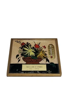 Vintage Flower Shoe, Clothing Thermometer Salesman Sample B16 - Picture 1 of 12