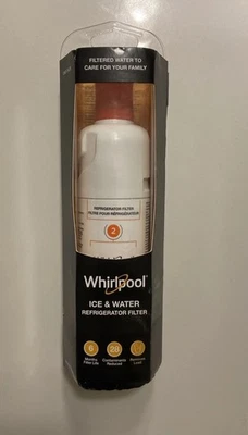 Genuine WHIRLPOOL Ice and Water Refrigerator Filter 2 Replacement WHR2RXD1 ~ NEW - Image 1 of 2