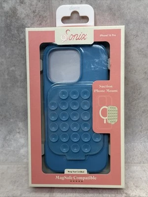 Funda de succión Sonix Apple iPhone 16 Pro MagSafe teléfono celular cubierta montaje de silicona Foto 1 de 2