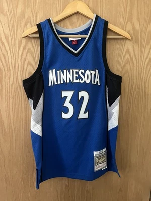 Футболка универсального игрока Minnesota Timberwolves Karl-Anthony Towns Mitchell Ness маленькая - Изображение 1 из 4