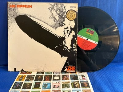 LED ZEPPELIN FIRST ATLANTIC SD 8216 PRESWELL. ORIGINAL USA LP EXC+ - Photo 1/4