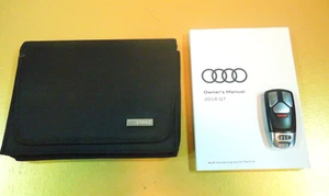 2018 AUDI Q7 OWNERS MANUAL WITH KEY FOB - Picture 1 of 6