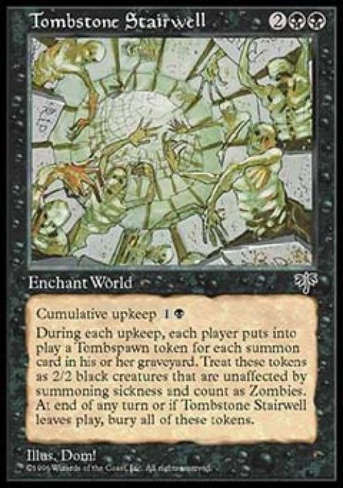 MTG English Tombstone Stairwell NM Normal Mirage - Image 1 of 1