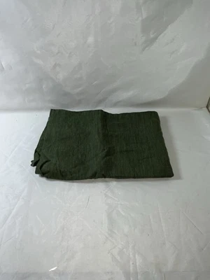 Fundas de almohada a rayas oliva (juego de dos) estándar Foto 1 de 2