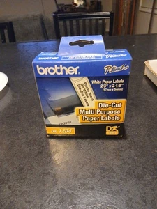 Brother p-touch Dk-1204 File Folder Paper Labels - NEW - Picture 1 of 4