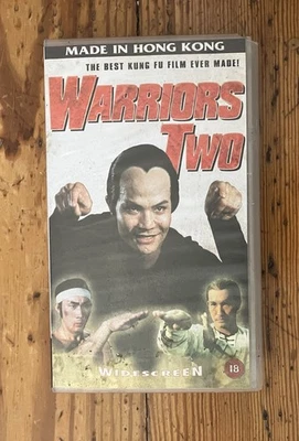 Warriors Two VHS Made in Hong Kong Sammo Hung Casanova Wong Pls Read - Image 1 of 4