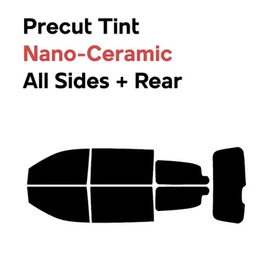 Filme de janela pré-cortado carro nano tom cerâmico para Chrysler Town and Country 2008-2016 - Imagem 1 de 4