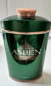 ASPEN Talc by Coty for Men 2.5 oz New No Box-Beautiful Tin - Picture 1 of 6