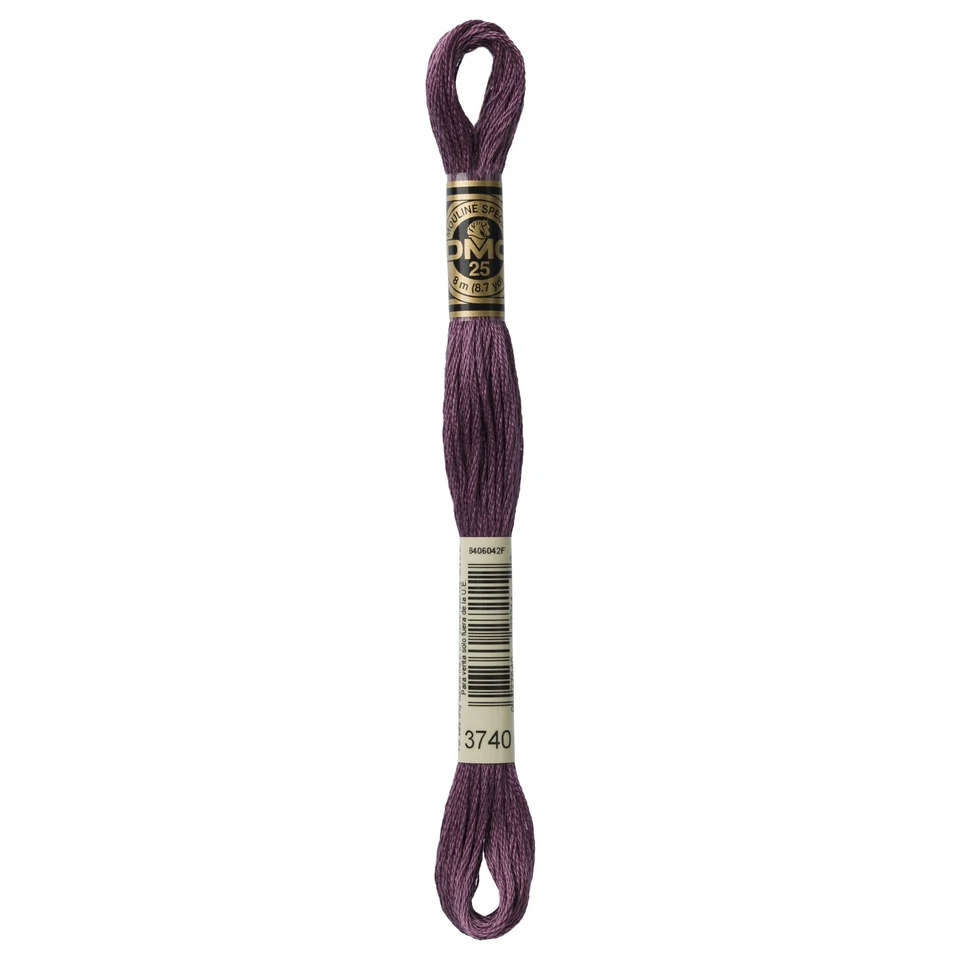DMC 6-Strand Embroidery Cotton 8.7yd-Dark Antique Violet - 12 Pack - Image 1 of 1