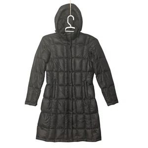 Chaqueta parka acolchada con capucha The North Face 550 Down Fill negra para mujer pequeña - Imagen 1 de 8