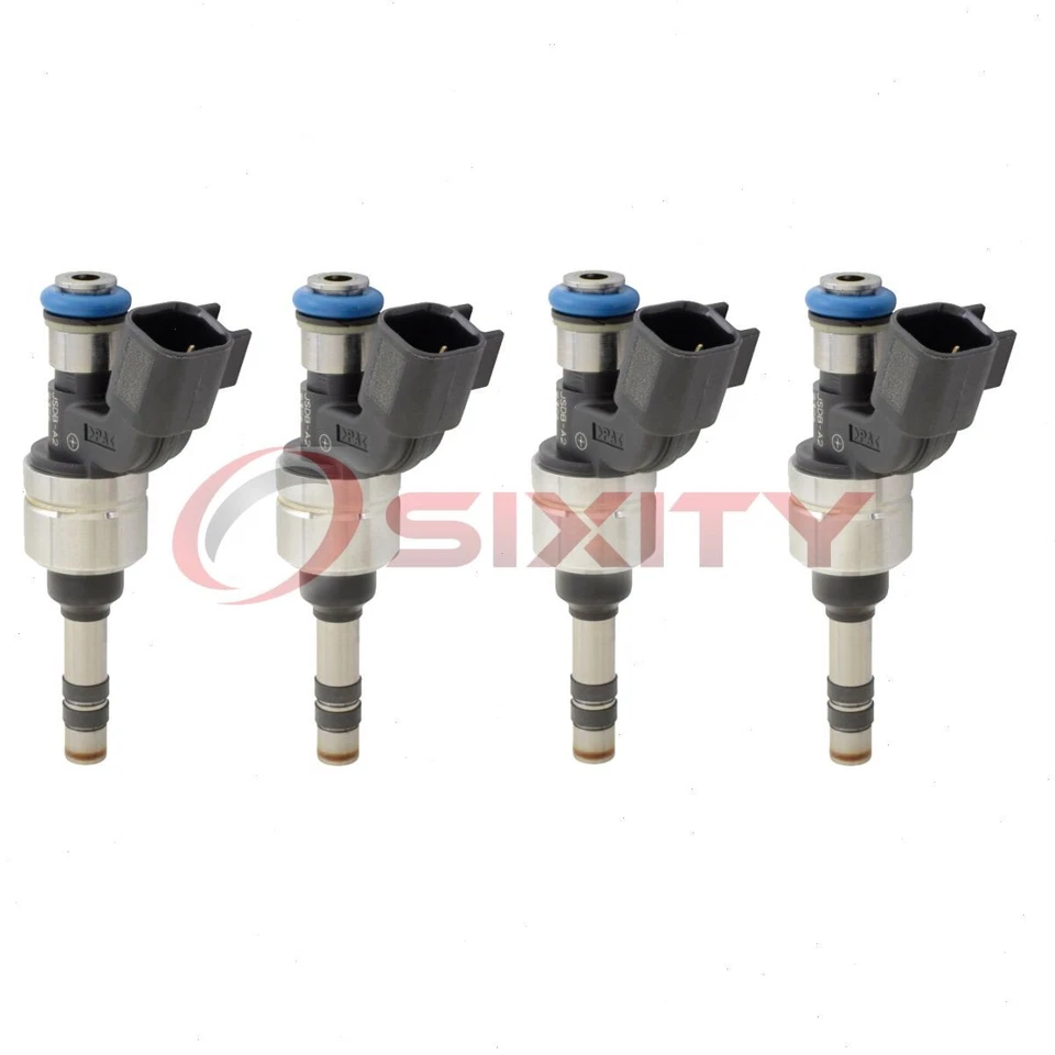 Inyectores de combustible Hitachi de 4 piezas para Buick LaCrosse 2010 2,4 L L4 entrega de aire nn Foto 1 de 4