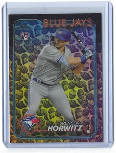 Huevos de Pascua Topps serie 1 de béisbol 2024 lámina Spencer Horwitz RC #172 - Imagen 1 de 2