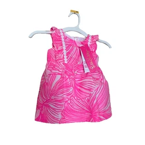 Lilly Pulitzer Baby Prosecco Pink Annabelle Dress Size 6/12 Months NWT - Picture 1 of 6