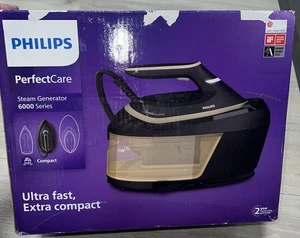 PHILIPS PSG6064/80 serie PerfectCare 6000, OptimalTemp, 1,8 L, estación de planchado a vapor - Imagen 1 de 10