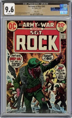 DC - OUR ARMY AT WAR (1952-77) #262 - Grade 9.6 - Comic Book - Image 1 of 2