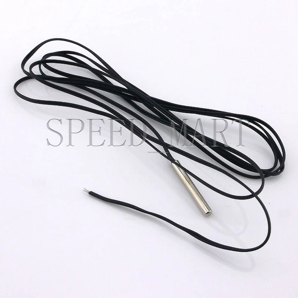 NTC 10K Ohm 1% 3435 Thermistor temperature sensor Cylinder Probe 1.5m Wire - Image 1 of 1