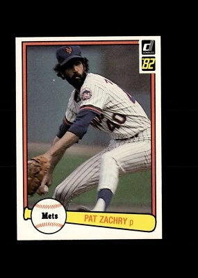 1982 Donruss - #254 Pat Zachry - Image 1 of 2