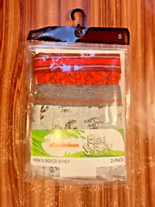 Ren & Stimpy Boxer Briefs Nickelodeon Men's Size Small TV Show Cartoon Retro NEW - Picture 1 of 7