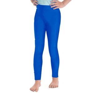 Kids Girls Athletic Ballet Dance Tights Compression Pants Yoga Skating Trousers - Picture 1 of 89