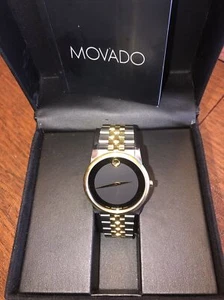 Movado Classic Bold Silber/Gold Herrenuhr - Bild 1 von 4