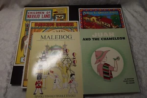 Vintage 1970's Educational and Travel Coloring Books, Lot of 5 - Bild 1 von 23