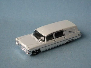 Matchbox 1963 Cadillac Hearse White Body Goth Funeral Toy Model Car 70mm in BP e - Picture 1 of 1