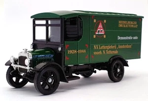 Corgi 13cm Long Diecast 821/1 - 1929 Thornycroft Van - Green - Picture 1 of 5