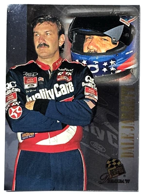 HOF'er DALE JARRETT 1997 Press Pass Premium MIRRORS PARALLEL Racing Card #3 - Image 1 of 2