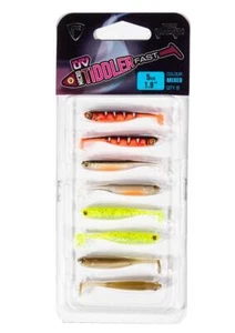 Fox Rage Micro Tiddler Fast Mixed Colour Pack / Fishing Lures - Picture 1 of 5