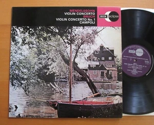 ECS 505 Mendelssohn Bruch Violin Concerto Campoli 1969 Decca Stereo NM - Picture 1 of 5