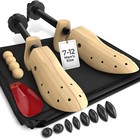 Shoe Tree Stretcher x1 Wooden Women Men Width Size Wood Shaper Adjustable Corn