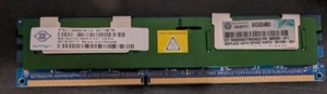 Nanya (1x 8GB) DDR3-1333 PC3-10600R NT8GC72B4NB1NK-CG CL9 2Rx4 Server Memory - Picture 1 of 1