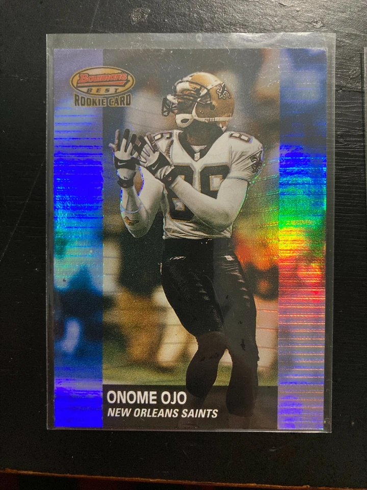  2001 Bowman's Best #134 Onome Ojo RC/1499/Saints! KC39 - Image 1 of 1