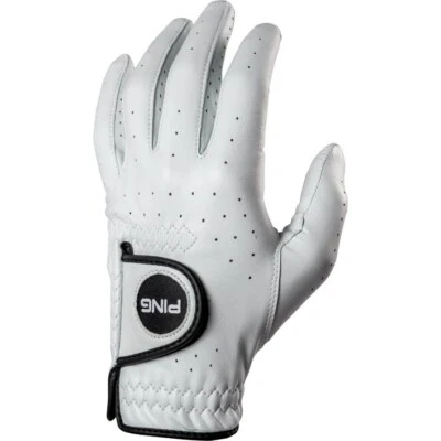 Nuevo Guante de Golf Ping Tour 201 Cuero Cabretta Blanco Para Hombre Cadete Mediano Foto 1 de 2