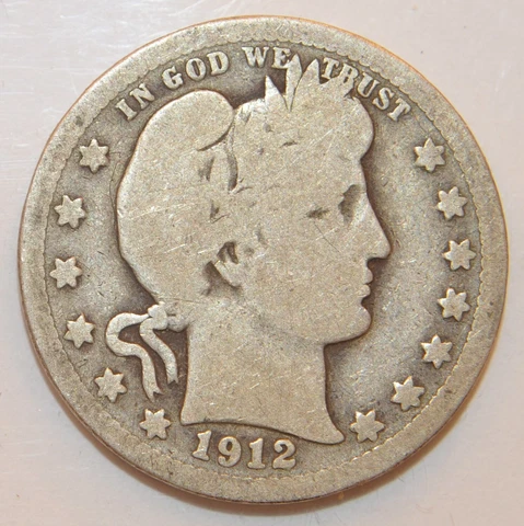 1912 Barber Quarter Cover