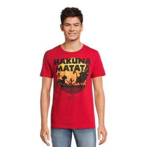 Lion King Men's Hakuna Matata Graphic Tee, Size S - Picture 1 of 5
