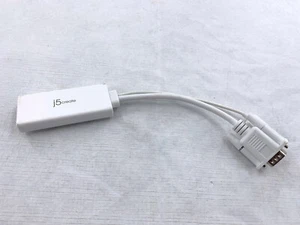 j5 Create JDA214 VGA To HDMI Video Audio Adapter - White - Used - Free Shipping - Picture 1 of 4