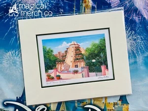 Disney Parks Epcot Mexico Pavilion By Larry Dotson Matte Print 8x10” - Picture 1 of 1