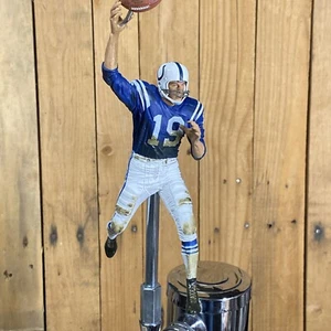 Baltimore Colts Beer Tap Handle Johnny Unitas Keg NFL Football Blue Indianapolis - Picture 1 of 10