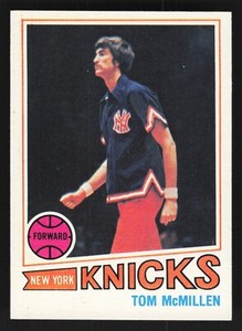 1977-78 Topps White Backs Tom McMillen Rookie #66 - New York Knicks - RC EX+