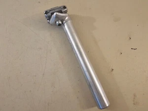 Vintage SelCof Seatpost..27.2mm...220mm....Road Bike...Bicycle...Silver...Italy - Picture 1 of 6