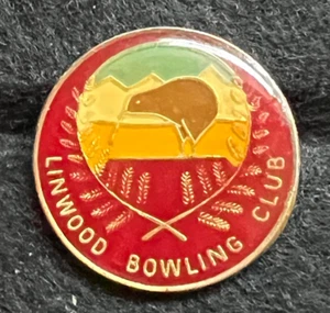 INSIGNIA PIN LINWOOD BOWLING CLUB NUEVA ZELANDA - Imagen 1 de 3