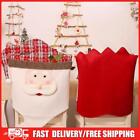 Christmas Chair Back Covers Festival Theme for Kitchen Table Home Decoration