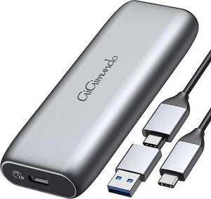Aluminium M.2 NVME SSD Festplattengehäuse Adapter UASP USB 3.2 Gen 2 10Gbps - Bild 1 von 6
