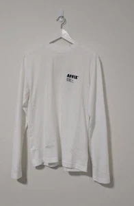 AFFIX Works weißes Langarm-T-Shirt Utility TEE Kiko Kostadinov Größe X-Large - Bild 1 von 3
