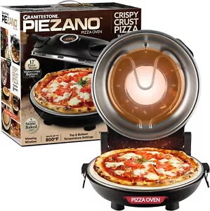 Granitestone Piezano Forno Pizza Elettrico da Banco Portatile con Pietra Ceramica - Foto 1 di 7