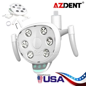 Lampada Dentale 6 LED Luce Orale Sensore Induzione Lampada Riflettente per Unità Sedia U - Foto 1 di 14