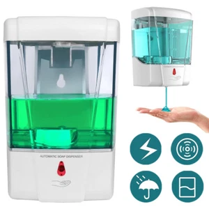 700ml Handsfree Automatic Liquid Soap Dispenser Touchless IR Sensor Hand Wash - Picture 1 of 14