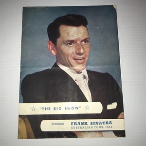 Frank Sinatra - Programa de gira australiana "The Big Show": 1955 en muy buen estado - Imagen 1 de 14
