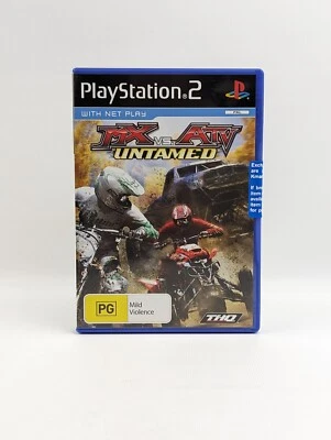 MX vs ATV : Untamed PlayStation 2 PS2 AUS PAL THQ 2008 Kmart Sticker Sealed - Image 1 of 4